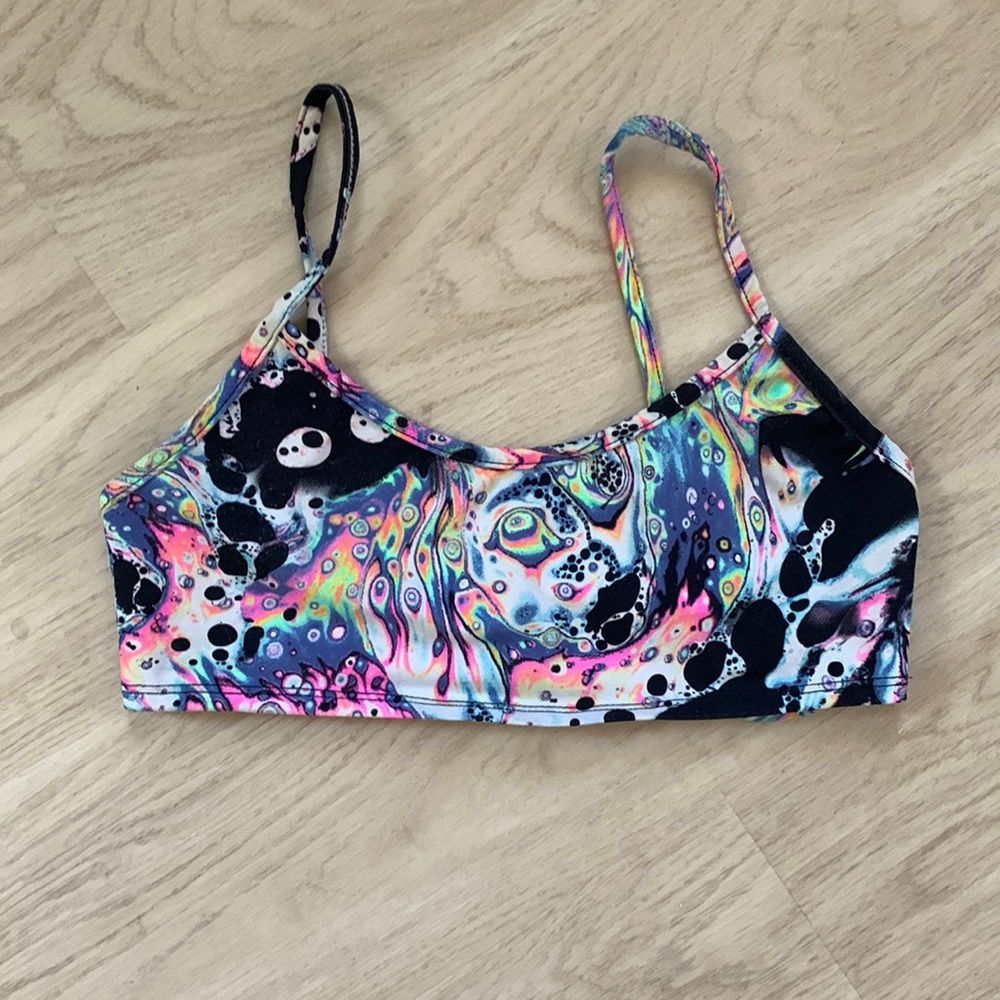 IHR liquid trip crop top *set available*